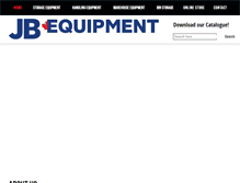 Tablet Screenshot of jbequipment.ca